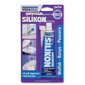 Vodaseal 50 gr Şeffaf Tüp Silikon