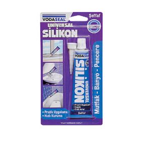 Vodaseal 50 gr Şeffaf Universal Tüp Silikon