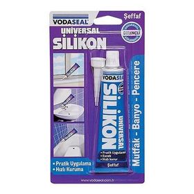 Vodaseal 50 gr Şeffaf Universal Tüp Silikon