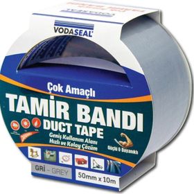 Vodaseal 50 mm x 10 m Gri Duck Tape Tamir Bandı