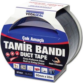 Vodaseal 50 mm x 10 m Siyah Tamir Bandı