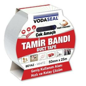 Vodaseal 50 mm x 25 m Beyaz Tamir Bandı