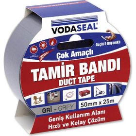 Vodaseal 50 mm x 25 m Gri Çok Amaçlı Tamir Bandı