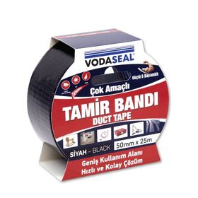 Vodaseal 50 mm x 25 m Siyah Tamir Bandı