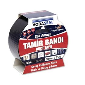 Vodaseal 50 mm x 25 m Siyah Tamir Bandı