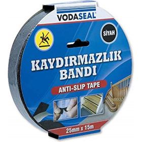 Vodaseal 53.01.011 25 mm x 15 mt Siyah Kaydırmaz Bant