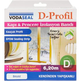 Vodaseal 53.01.049 Beyaz Kapı Pencere İzolasyon Bandı
