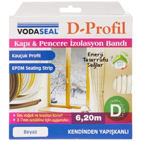 Vodaseal 53.01.049 Beyaz Kapı Pencere İzolasyon Bandı