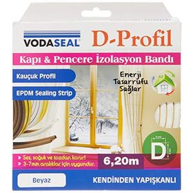 Vodaseal 53.01.049 Beyaz Kapı Pencere İzolasyon Bandı