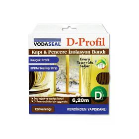 Vodaseal 6,2 m Kahverengi Kapı ve Pencere Bandı