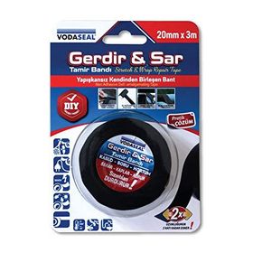Vodaseal 8681317083584 Siyah Gerdir Sar Tamir Bandı