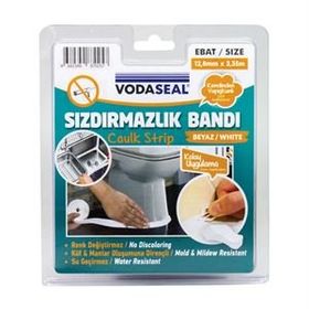 Vodaseal Beyaz 12,8 mm x 3.35 m Sızdırmazlık Bandı