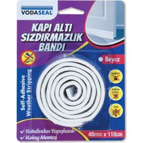 Vodaseal Beyaz 40x110 cm Kapı Altı Sızdırmazlık Bandı