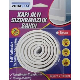Vodaseal Beyaz 40x110 cm Kapı Altı Sızdırmazlık Bandı
