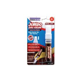 Vodaseal Derz Kalemi Jumbo 5 mm - 15 mm Derz Araları İçin Özel Derz 22 ml Yenileme Kalemi