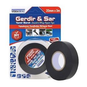 Vodaseal Gerdir Sar 20 mm x 3 m Esnek Tamir Bandı