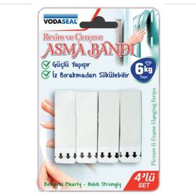 Vodaseal İz Bırakmadan Sökülebilen Resim Çerçeve Asma Bandı