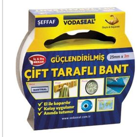 Vodaseal Şeffaf Çift Taraflı Bant