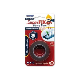 Vodaseal Süperfix 20 mm x 1.5 mt Montaj Bandı