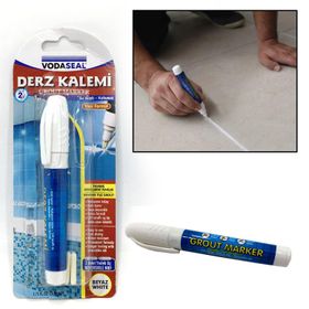 Vodaseal Üçlü Beyaz Derz Kalemi