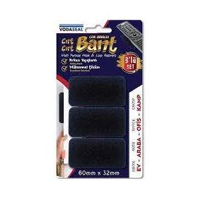 Vodaseal Voda Çok Amaçlı 60x32 mm Siyah Cırt Cırt Bant