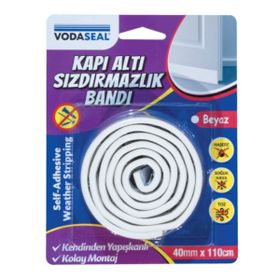 Vodaseal VODASEAL0027 40 mm x 110 cm Beyaz Kapı Altı Sızdırmazlık Bandı