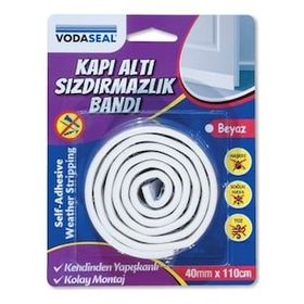 Vodaseal VODASEAL0027 40 mm x 110 cm Beyaz Kapı Altı Sızdırmazlık Bandı