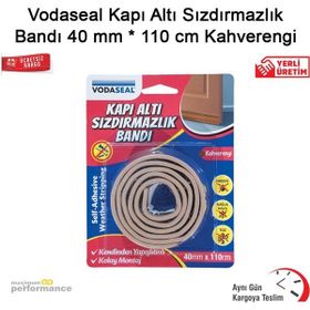 Vodaseal VODASEAL0029 40 mm x 110 cm Kahverengi Kapı Altı Sızdırmazlık Bandı
