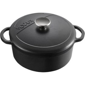 Voeux Elegance 24 cm Siyah Derin Döküm Tencere