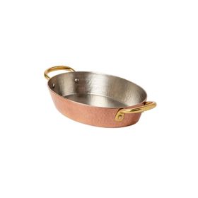 Voeux Héritage Koleksiyonu Bakır Dövmeli 28 cm Oval Sahan