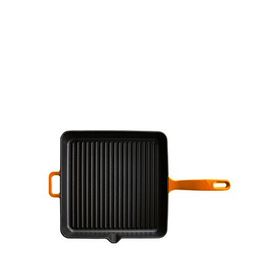 Voeux Kitchenware Amusant Turuncu Döküm Kare Izgara 25 cm Tava