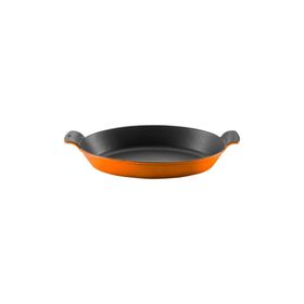 Voeux Kitchenware Amusant Turuncu Oval 20 cm Döküm Sahan
