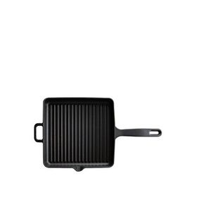 Voeux Kitchenware Elegance Siyah Döküm Kare Izgara 25 cm Tava