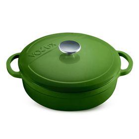 Voeux Kitchenware Forêt Yeşil 24 cm Sığ Döküm Tencere