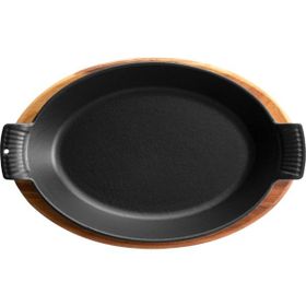 Voeux Kitchenware L'amour Kırmızı Oval 20 cm Döküm Sahan