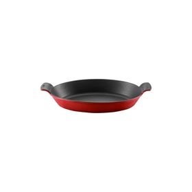 Voeux Kitchenware L'amour Kırmızı Oval 20 cm Döküm Sahan