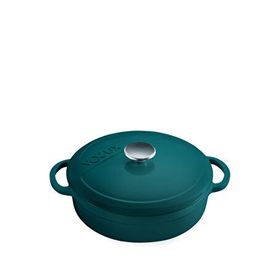 Voeux Kitchenware Profond Turkuaz 24 cm Sığ Döküm Tencere