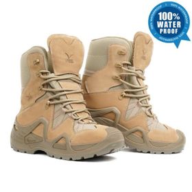 Vogel 1490 Fermuarsız Waterproof Çöl Bej Askeri Erkek Bot