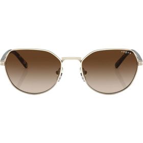 Vogue 4242S 848/13 53 Hailey Kadın Gold Geometrik Çerçeve Güneş Gözlüğü