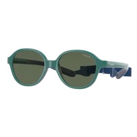Vogue Junior VJ 2012 297571 40 Çocuk Oval Koyu Yeşil Kemik Güneş Gözlüğü