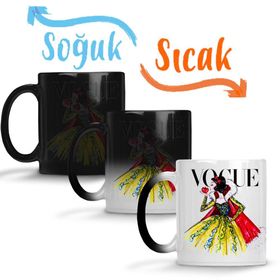 Vogue Princess Sihirli Porselen Kupa