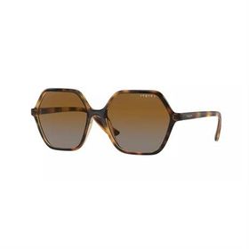 Vogue VO 5361S W656T5 55 Kahverengi Geometrik Kadın Güneş Gözlüğü