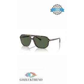 Vogue VO 5531S 27189A 60 Polarize Geometrik Kahverengi Kemik Erkek Güneş Gözlüğü