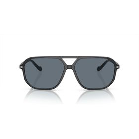 Vogue VO 5531S 31094Y 60 Polarize Geometrik Koyu Gri Kemik Erkek Güneş Gözlüğü