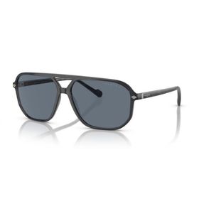 Vogue VO 5531S 31094Y 60 Polarize Geometrik Koyu Gri Kemik Erkek Güneş Gözlüğü