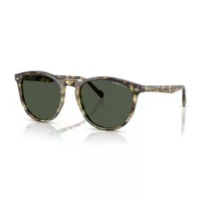 Vogue VO 5599S 31869A 53 Polarize Oval Kırçıllı Sarı Kemik Erkek Güneş Gözlüğü