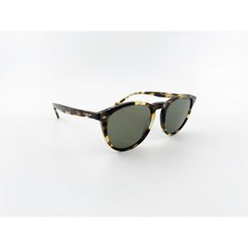 Vogue VO 5599S 31869A 53 Polarize Oval Kırçıllı Sarı Kemik Erkek Güneş Gözlüğü