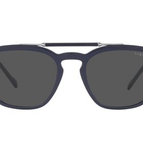 Vogue VO5463S Kare Tam Mavi Koyu Gri 51 mm Erkek Güneş Gözlüğü