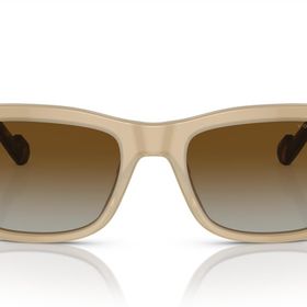Vogue VO5530S Kare Opal Bej Polarize Kahverengi Gradyan 55 mm Erkek Güneş Gözlüğü