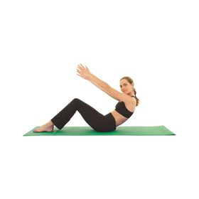 Voit 1VTAKEM124-069-1 Yeşil Yoga Minderi